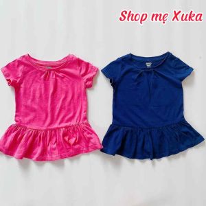 Áo thun babydoll bé gái Old NaVy xuất khẩu