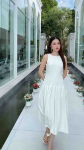 Firrr-Praew dress-ชุดใส่เที่ยว ชุดออกงาน เดรสออกงาน ชุดเพื่อนเจ้าสาว