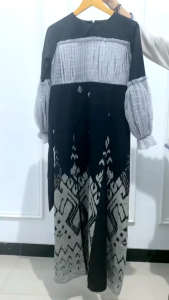 Redy Set Couple Kondangan Drees Tile Polkadot Baju Pesta Baju Sarimbitan