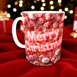 CHRISTMAS MUG New Design With BOX 11OZ
