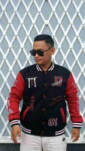 X Urband Absolute Varsity Jaket Brothers In Crime Full Embroider jacket baseball premium semarang kendal