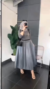 Gamis lebaran terbaru 2025 Anessa/ Vidia/ Fumiko dress