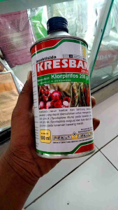 Insektisida KRESBAN 200 EC (Klorfpiripos 200 g/l) 500ml