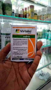 Insektisida Virtako 300 SC (Klorantraniliprol 100 g/l + Tiametoksam 200 g/l) 10 ml