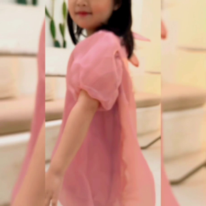 DRESS ANAK ORGANZA PREMIUM JOLIE DRESS BALON OUTFIT ANAK PESTA USIA 2-9 TH