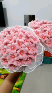 ช่อดอกไม้ไฮเดนเยีย