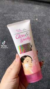 Glow & Lovely Dermaglow Multivitamin Facial Foam 50gr/100gr (Wajah Bersih Glowing Cerah Seketika) | Fair n lovely Dyshop22