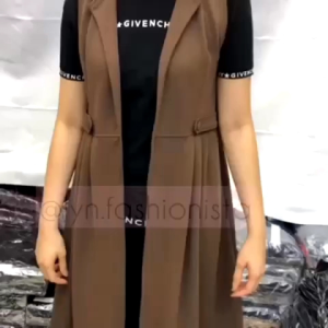 LYNFASHIONISTA-OUTER MUSLIM TANPA LENGAN KERAH/KARDIGAN WANITA TEBAL MURAH/CASSANDRA
