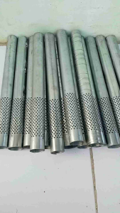 Saringan Knalpot 3/4 plus 1 Glasswool Panjang Saringan 40 cm Diameter 38 Inc Ukuran Lubang 2mm Copy TZM VND CMS ZRC DR.sound