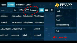 Memory Card full game PSP untuk android (16gb)