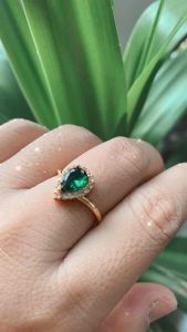 CINCIN BATU GIOK OVAL CANTIK ANTI LUNTUR MODEL TERBARU
