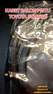 KARET BALON PINTU TOYOTA STARLET 4 PINTU DEPAN BELAKANG