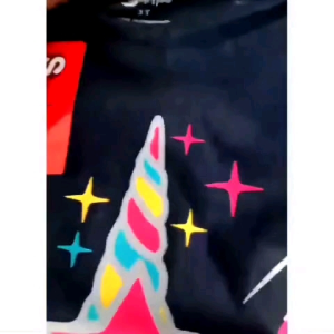 Setelan Anak Cewe Navy Kucing Pelangi Size 123tahun Murah