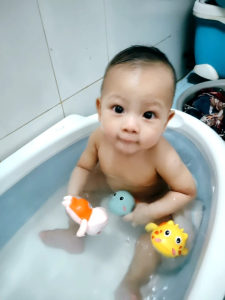 Rùa Cót Trọc Bơi Đồ Chơi Cho Bé Thả Bồn Tắm Từ 0 - 3 tuổi