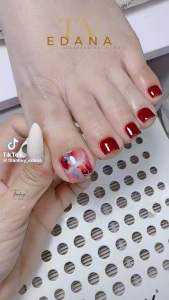 Gel nhũ hổ phách lẻ màu siêu hot ẩn gel design móng