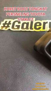 Karet Boot Perseneling Toyota Starlet: Ukuran & Aksesoris