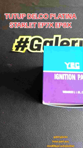 Tutup delko cap delko Starlet 1300 carburator Merk YEC YD 128 made in Jepang