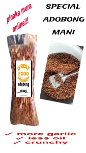 Adobong Mani (Peanut) Half kg for Sale Pingping and Rosbert Brand