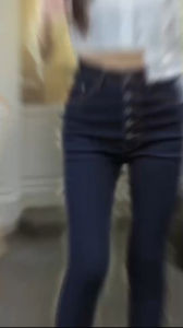 📌กางเกงยีนส์ผู้หญิงทรงขาเดฟสกินนี่รุ่น 5 กระดุมเข้ารูปผ้ายืดๆเอวสูงปิดสะดือมีไซS-เอว38จ้ารุ่นนี้กระดุม5เม็ดสาวพลัสไซมีไซนะค่ะ🥰