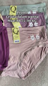 PROMO 3 PCS CELANA DALAM WANITA JUMBO IMPORT BAHAN LEMBUT BIG SIZE