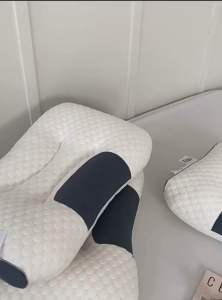 Japan 3D Ergonomic Pillow Chiropractic Traction Device Body Neck Massager Soft Bantal Tidur Piping Washable
