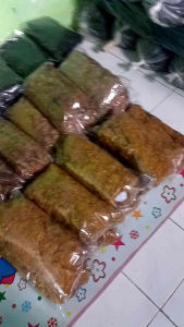 Wig Kuda Kepang Super Jumbo Warna Coklat Muda Belum Sasak