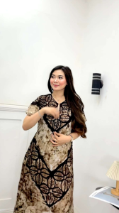 daster batik cap rayon premium busui bahan tebal dan adem