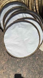 กระด้งส่ายข้าวเหนียว กระเบียนส่ายข้าว งานจักรสานฝีมือปราณีตมีน้ำหนักเบา มีบริการเก็บเงินปลายทาง