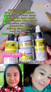 NIGHT CREAM BRIGHTENING ORLIN BEAUTY MENCERAHKAN DAN MEMUTIHKAN WAJAH