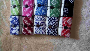 Batik Lelurikan Tas Belanja Lipat Totebag Ecobag