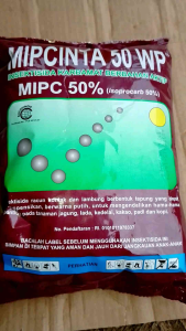 MIPCINTA 50 WP 500 GRAM MIPC 50% INSEKTISIDA KARBAMAT BERBAHAN AKTIF
