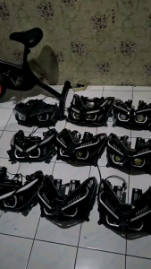 TER LARISS!!! SEPASANG 2biji 30cm LAMPU LED ALIS TIPIS MOBIL MOTOR TERANG