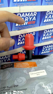 TUTUP BUSI MIO KARBU BAHAN KARET SILIKON TAHAN PANAS KEDAP AIR ESF