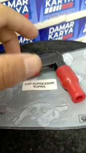 TUTUP BUSI SUPRA SILIKON TAHAN PANAS ORI ESF