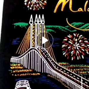 SOUVENIR MALAYSIA & SINGAPORE / THAILAND VELVET SCROLL klcc DESIGN CENDERAHATI  MALAYSIA GIFTS Souvenir Kuala Lumpur Souvenir Kl Souvenir Cancun Columbia Souvenir Souvenirs Colombia - Lazada