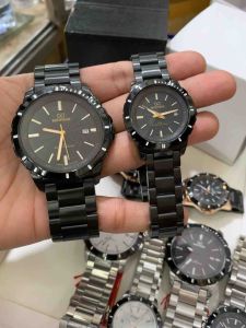 Mirage 8549 Couple Original Jam Tangan Pria Dan wanita Tahan Air Tanggal Aktif Strap Rantai Stainless Steel Analog Kuarsa Garansi Realpict COD Bisa satuan bisa pasagan