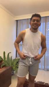 AGMAN Celana Pendek Sweatpants Babyterry Pria Variasi Unfinished Lembut Keren Terbaru
