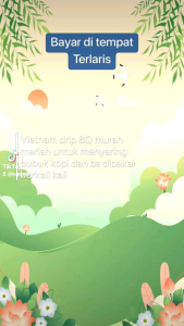 Vietnam Drip Long Cam Q8 daya tampung 180 ml