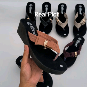 USM SANDAL WEDGES PITA SIZE 36 SAMPAI 40 / sandal wanita terbaru 2022
