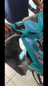 lampu led depan h4 motor vixion byson dan motor lain nya