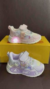 Sepatu sneakers anak cewek LED J2411 2wrn sz 21-30