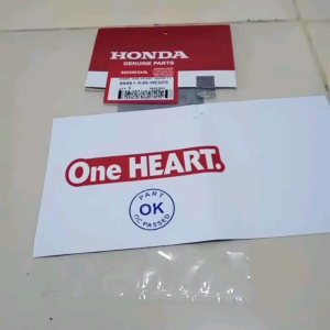 sticker stiker logo tulisan one heart hart 130mm original honda 86861K45NE0ZA