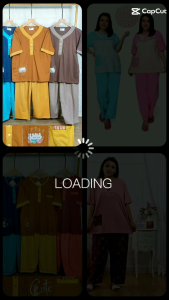 Babydoll Jumbo Dewasa XXL Setelan Big Size Oneset Celana Panjang Kaos Bumil Busui Menyusui Ibu Hamil Gemuk Gendut