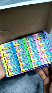 PENGHAPUS isi 40pcs / Penghapus Pensil 1Box 40pcs / Hapusan