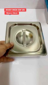 🅾️ KHAY INOX GN 1/6  / KHAY ĐỰNG THỰC PHẨM / KHAY ĐỰNG TOPPING / KHAY BUFFET / KHAY INOX SƠ CHẾ THỰC PHẨM