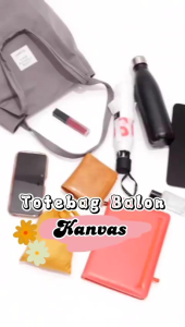 TAS Wanita TOTE BAG KANVAS GONI TAS WANITA TOTE BAG KANVAS