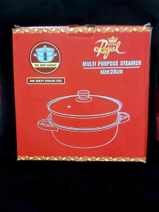Panci Kukus Siomay 2 Susun Bahan Stainless Steel / Panci Steamer 2 Tahap Bahan Stainless Steel