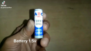 Joule Thief tegangan 15 VDC mampu menggerakkan beban besar