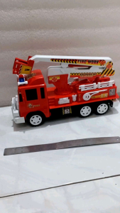 Mainan Mobil Truck Damkar Ukuran Besar Panjang 36 cm no BP 6031