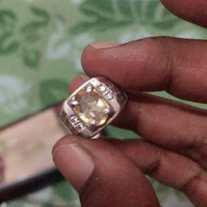 yellow sapphire original silver